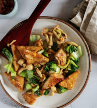 Seared Tofu with Baby Bok Choy – Chinese Soul Food